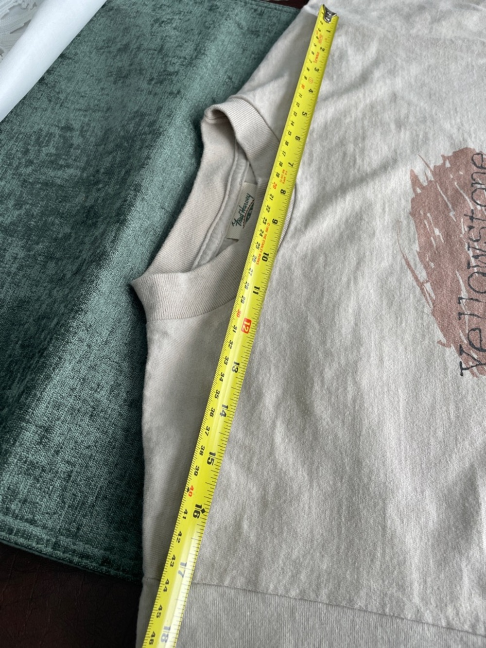 Yellowstone Graphic Vintage Dingle Stitch Tee. - Picture 7 of 7